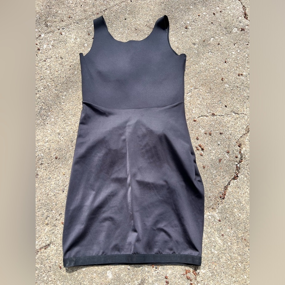 Maidenform Sculpting Black Sleeveless Intimate Dress like shapewear for under
